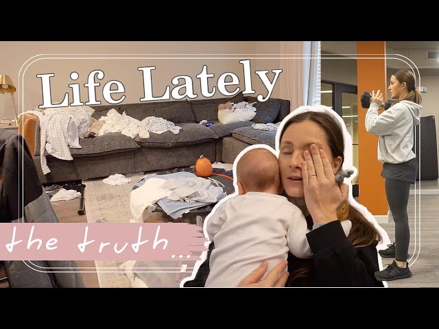 Life Lately | new workouts, postpartum, mom guilt, & feeling like a hypocrite...