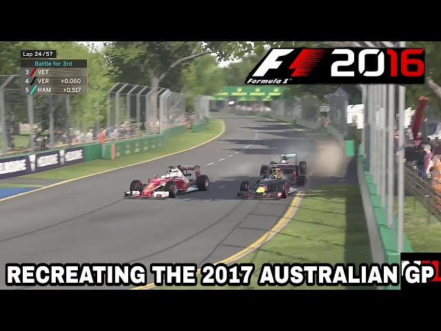 F1 2016 GAME: RECREATING THE 2017 AUSTRALIAN GRAND PRIX