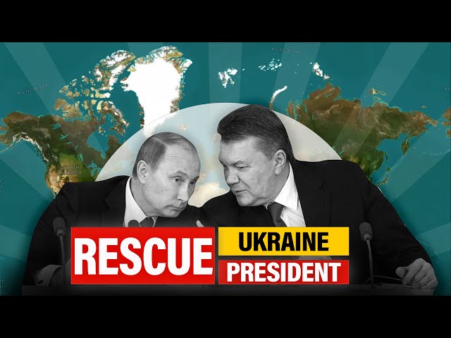 How did Russia rescue Ukraine president Viktor Yanukovych?