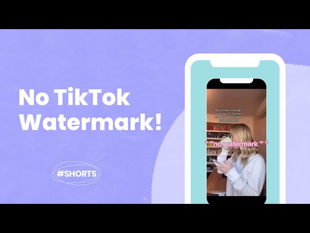 How to Download a TikTok Without a Watermark in 2021 #shorts