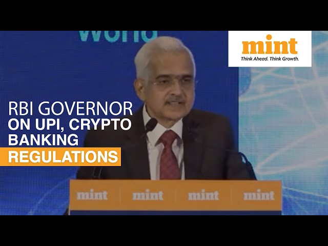 RBI Governor On Banking Regulations, UPI, Crypto At Mint's BFSI Summit | Watch
