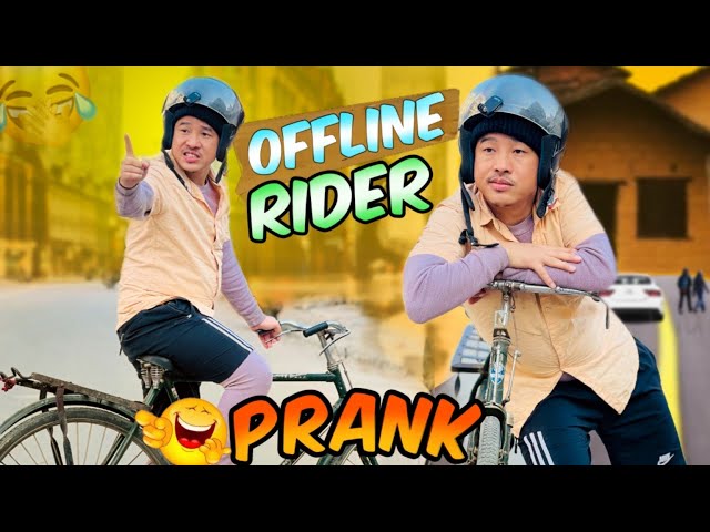 nepali prank | offline rider prank |nepali rider/social awareness | funny/comedy/alish rai new prank