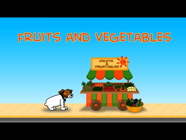 FRUITS AND VEGETABLES by The Brilliant Kid