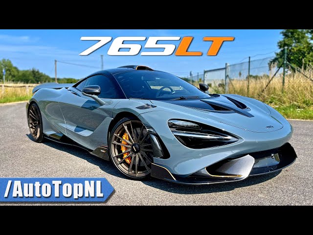 McLaren 765LT *340km/h* REVIEW on AUTOBAHN by AutoTopNL