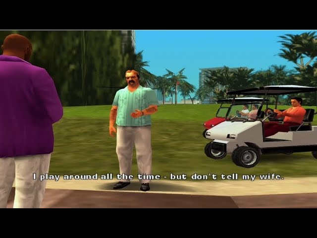 Let's play some  golf ⛳ | this is most smallest mission in GTA vice City Stories 😧