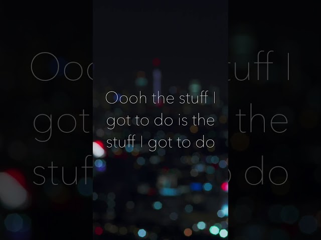 My going to work song - official lyric video