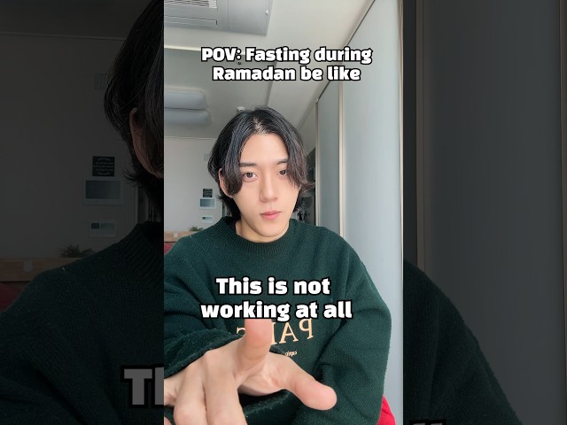 Fasting during Ramadan be like 🤣