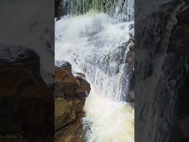 Beautiful & Stunning Waterfall in the North Carolina Mountains / Relaxing Drone & Music Footage!!
