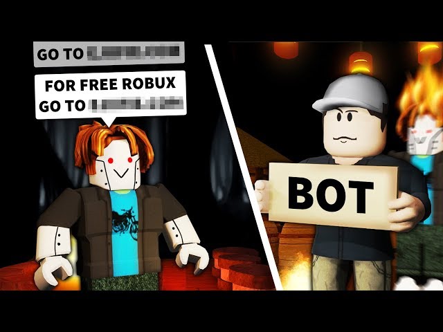 I pretended to be a Roblox SCAM BOT... and get voted off