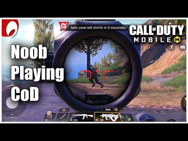 Noob Playing Call of Duty | CoD mobile Battle Royale