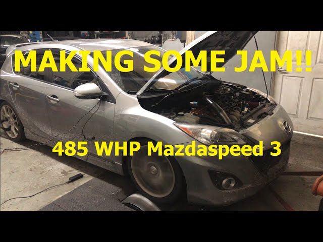 485 WHP Mazdaspeed 3 MAKING SOME JAM! PTE 5558 Built Motor 93 Octane w/Methanol Injection