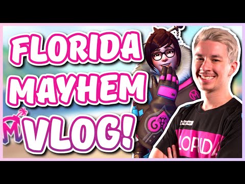 HOW I GOT TO THE FLORIDA MAYHEM (Overwatch League Vlog!)