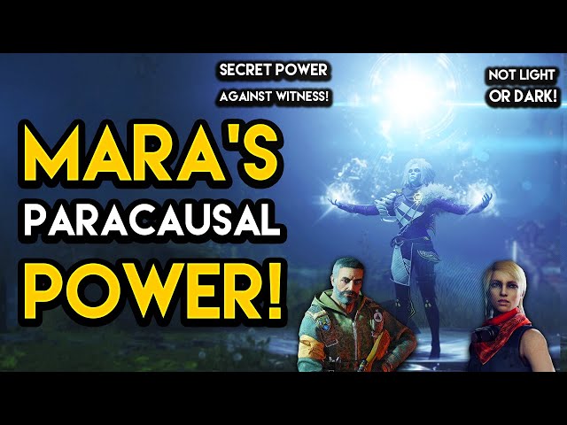 Destiny 2 - MARA’S PARACAUSAL MAGIC! Hidden Power, Queensguard, Rescuing Amanda and Devrim Returns
