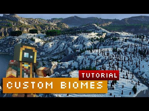 WorldPainter How To Make Custom Biomes With Combined Layers in 10 minutes