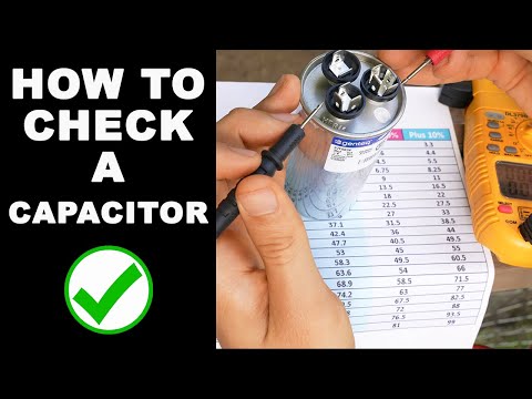 How To Check HVAC Capacitor With Multimeter