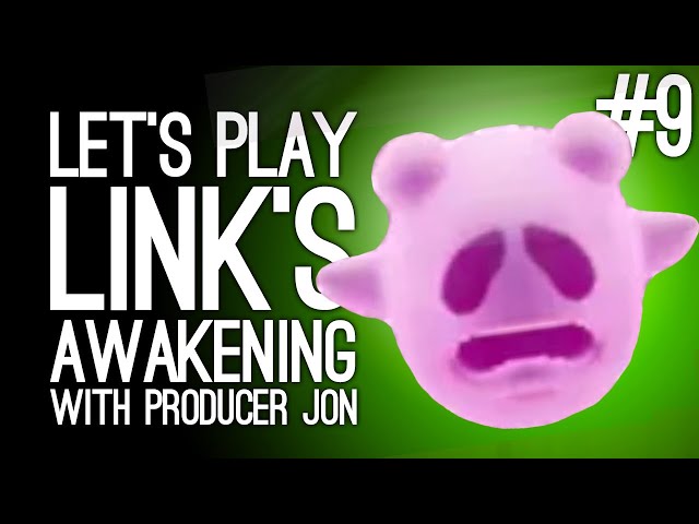 Link's Awakening Switch Gameplay: Link's Awakening with Producer Jon Pt 9 - MANBO & THE SPOOPY GHOST