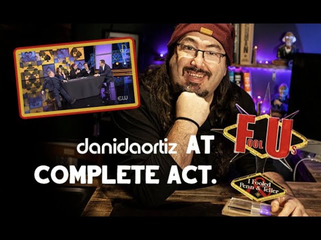 Dani DaOrtiz at Fool US 2022 (the act that Penn and Teller didn’t even try to figure out.)