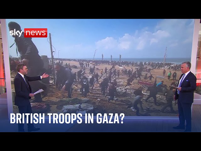 Could British troops be deployed to deliver aid in Gaza? | Israel-Hamas war