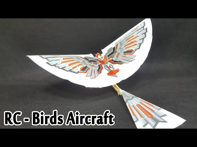 DIY Assembly Flapping Wing Flight Model Birds Aircraft