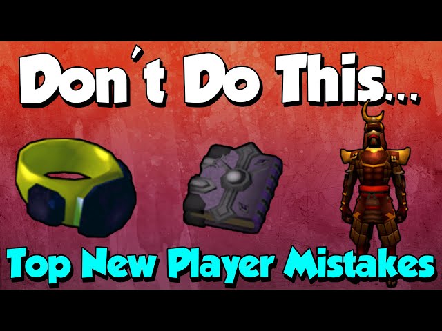 Don't Do This.. Big Mistakes for New/Returning Players getting into PVM! [Runescape 3]