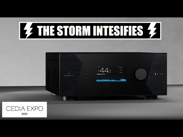 StormAudio's Wicked ISR FUSION 20 Preps For Launch Along with Storm's HDMI 2.1 Card! CEDIA 2023