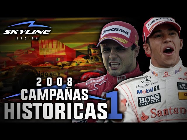 CAMPAÑAS HISTORICAS DE F1 | TEMPORADA 2008 (PARTE 1)