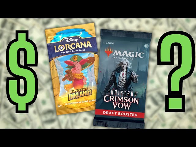 Trading Card Pack Cracks - Can We Make Money on Magic, Lorcana and More!