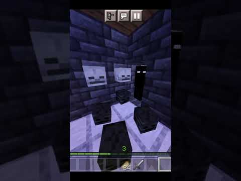 Null Monster Attacked Me in Minecraft(Hindi) #shorts