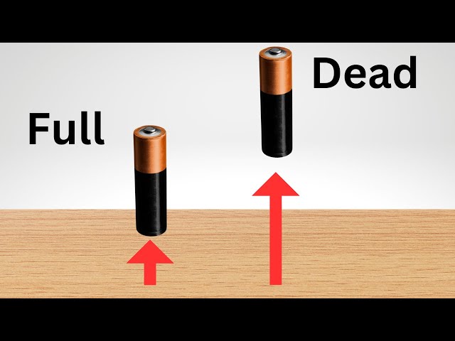 Dead batteries bounce higher than full batteries... or do they?  (2 Truths & Trash)