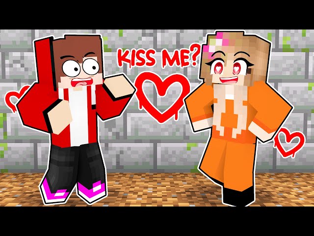 CRIMINAL GIRL Has a CRUSH on MAIZEN in Minecraft! - Parody Story(JJ and Mikey TV)