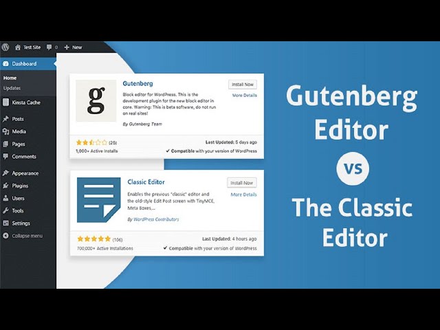 How to use the classic editor as before on your WordPress site is very easily shown