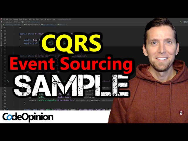 CQRS & Event Sourcing Code Walk-Through