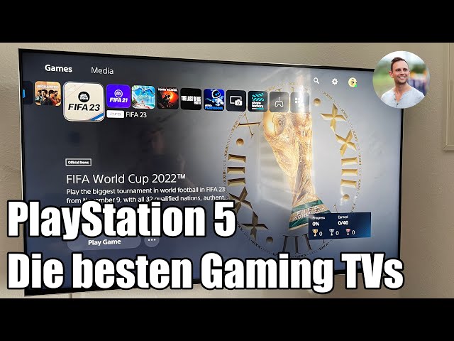 PlayStation 5 - Die besten Gaming TVs 2022 von Sony, Samsung und LG (VRR, HDR, 120Hz)