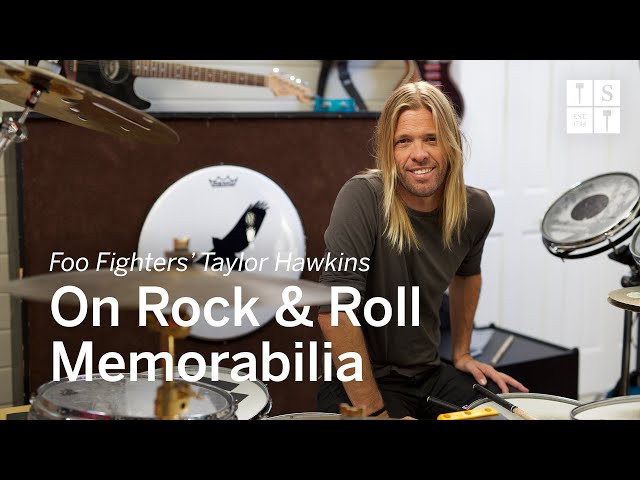 Foo Fighters Drummer Taylor Hawkins on Collecting, Rock & Roll Style