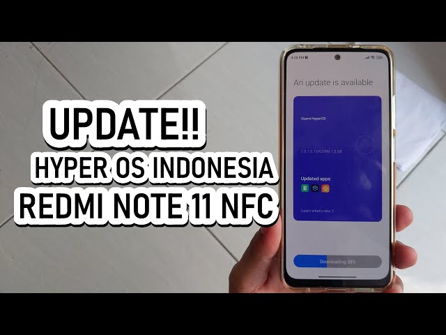 Gasken Update HyperOS Indonesia Redmi Note 11 NFC Resmi Dirilis Cuss Diupdate