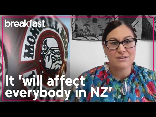 Mongrel Mob associates' lawyer takes on anti-gang laws in Wellington | TVNZ Breakfast