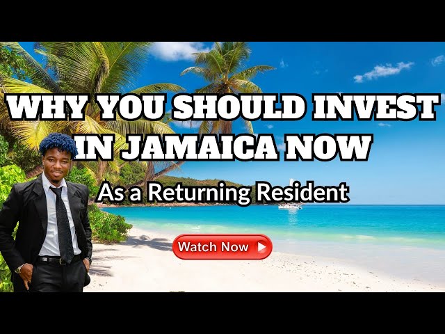 WHY YOU SHOULD MOVE BACK to JAMAICA