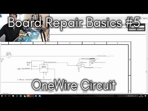 Board Repair Basics #5 - OneWire Circuit