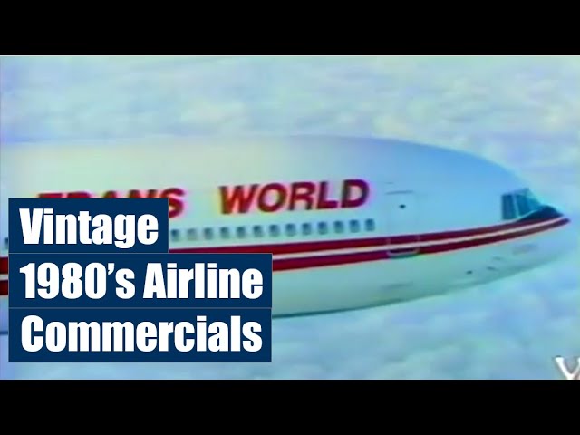 80's Airline Commercials - Travel Back in Time