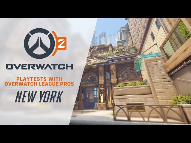 Overwatch 2 Playtests with Overwatch League Pros | New York