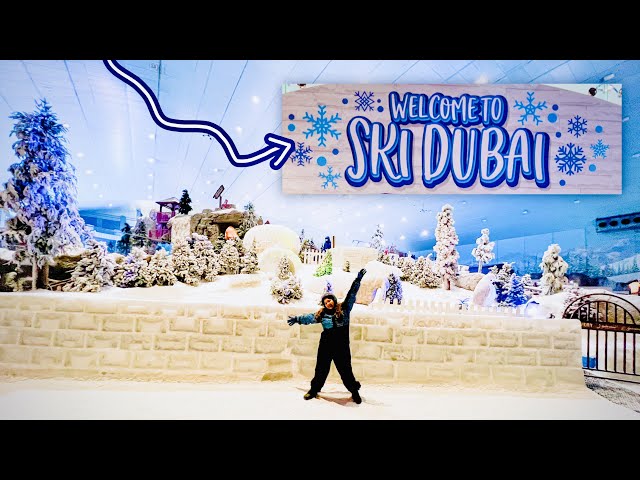 Ski Dubai vlog | ski dubai mall of the emirates | ski dubai snow classic | ski dubai snow park