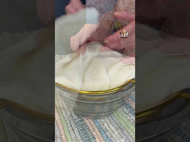 🍰✨ How to Make Cream Cheese for Cheesecake - Homemade Recipe! 🍰✨