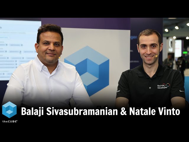 Balaji Sivasubramanian & Natale Vinto, Red Hat | KubeCon EU 2024