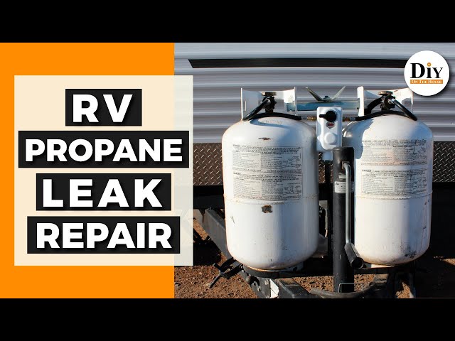 RV Propane Leak Repair - Regulator and Hose Replacement