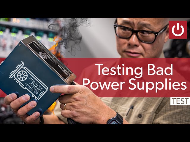 Gordon's PSU Fails Intel's Test And Goes Up In Smoke!