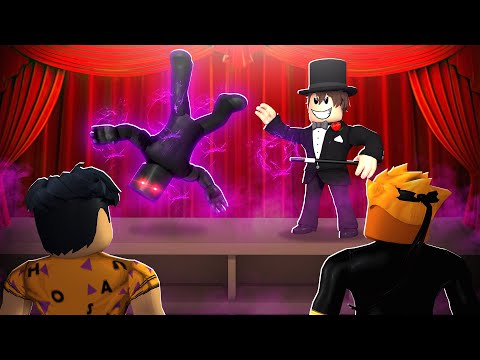 We Went To The SCARIEST MAGIC SHOW EVER in Roblox! (Story)