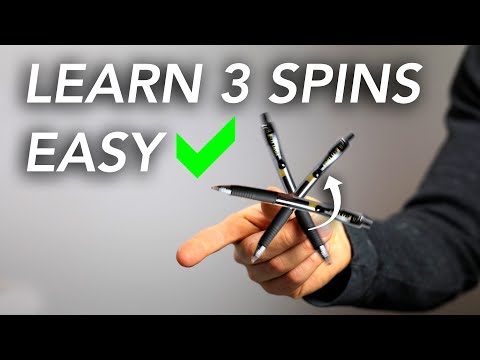 Learn How to Spin A Pen - In Only 5 Minutes - Cool Skill While Bored