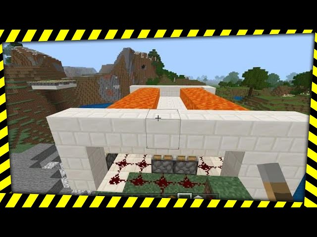 Minecraft - How to Build a Lava Bridge