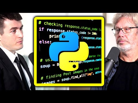 Guido van Rossum explains Python programming