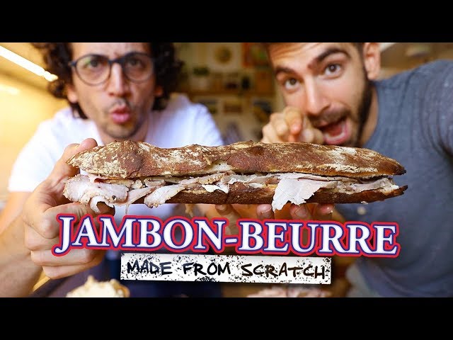 I flew in a French Guy to help perfect this sandwich...